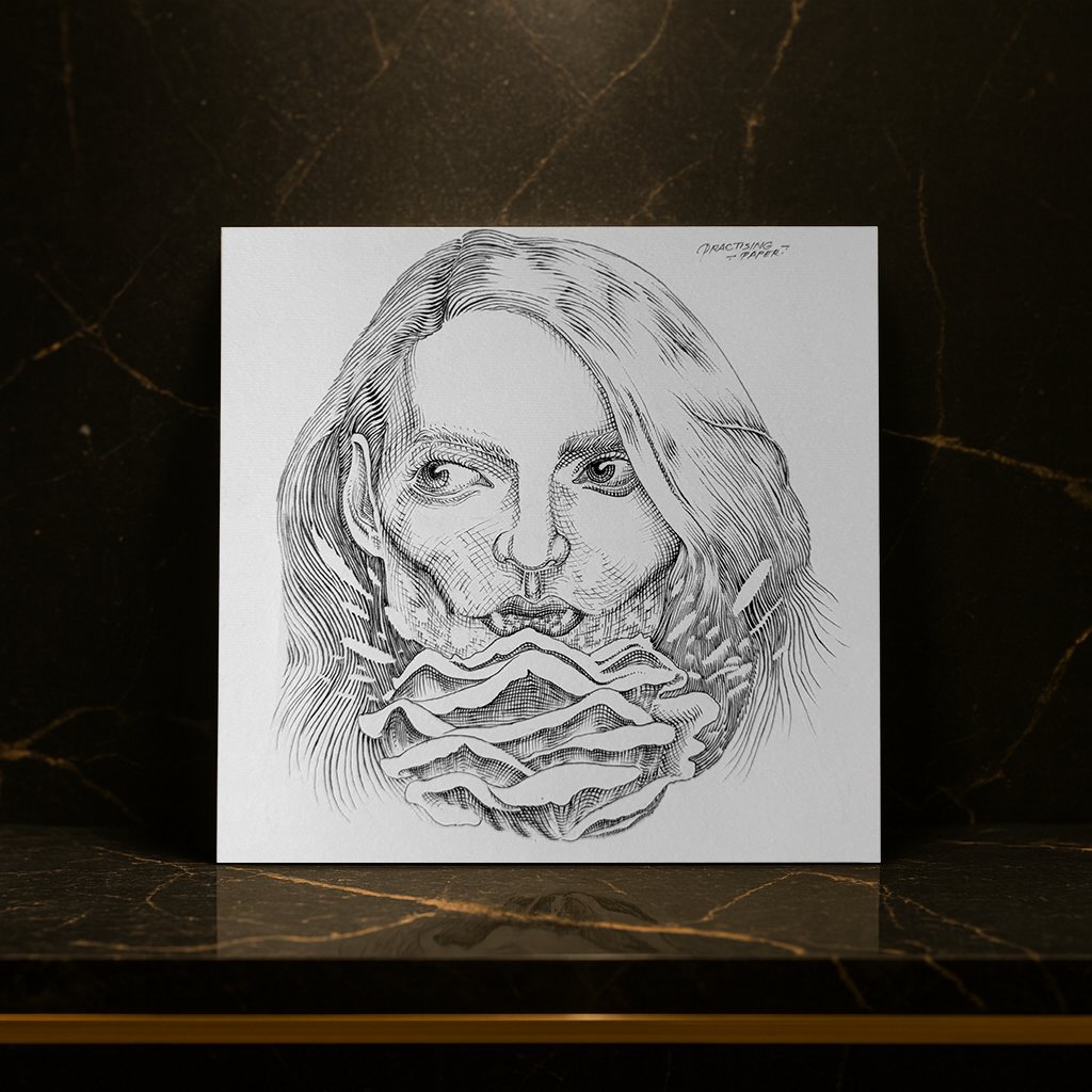 Original "Rose Portrait" Artwork