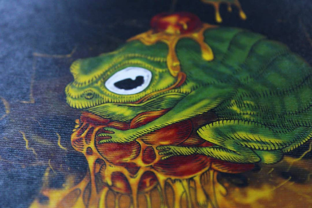 Blessed Frog Print