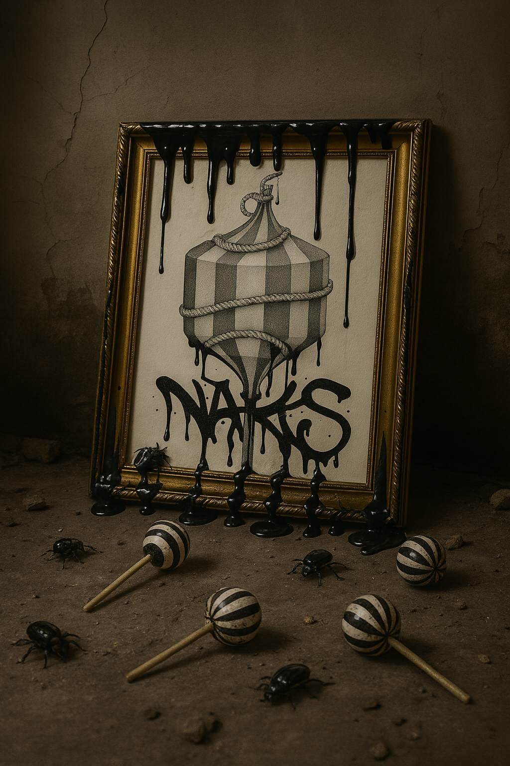 Original "Carnival Lollipop" Artwork