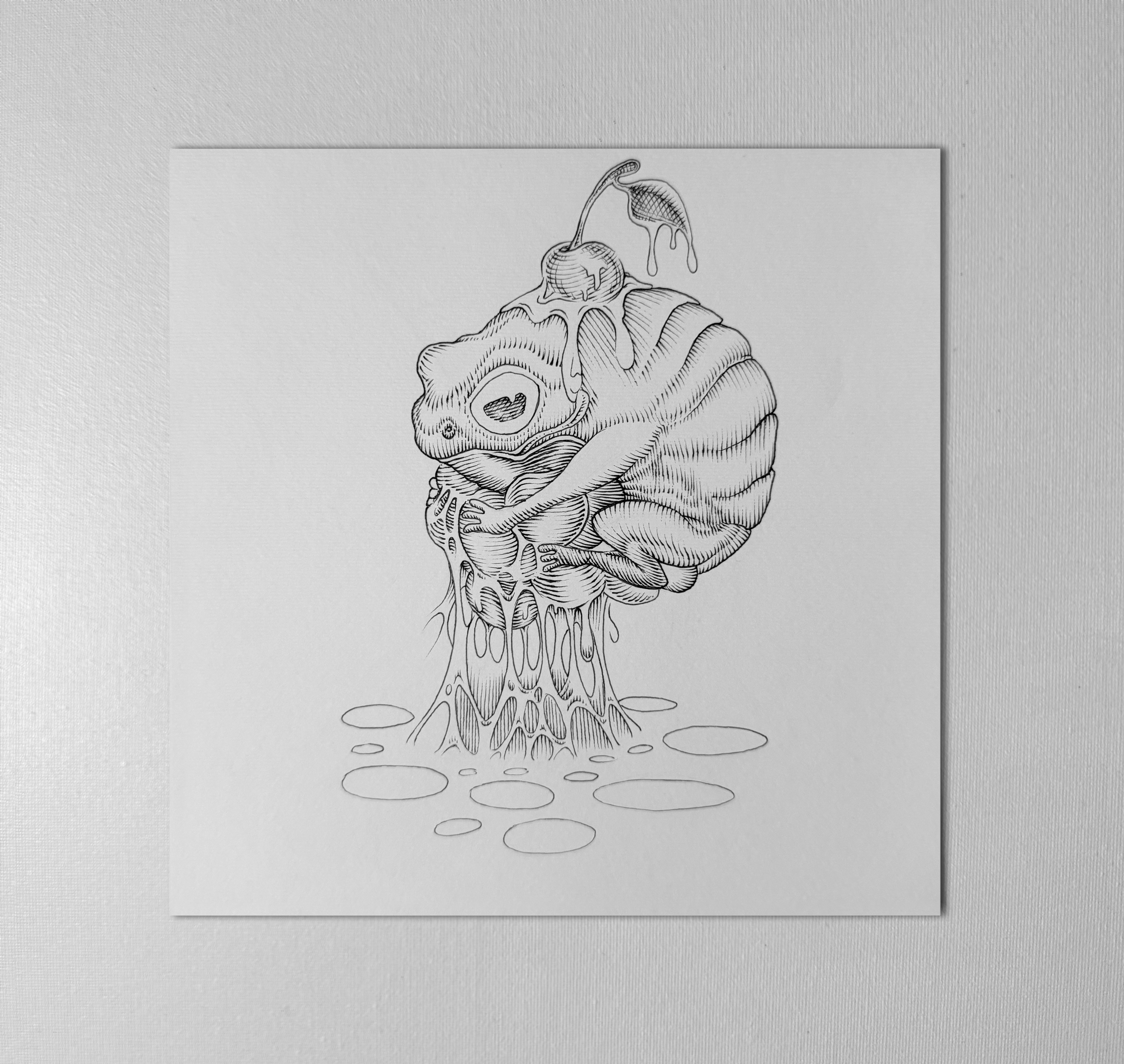 Original "Blessed Frog" Artwork
