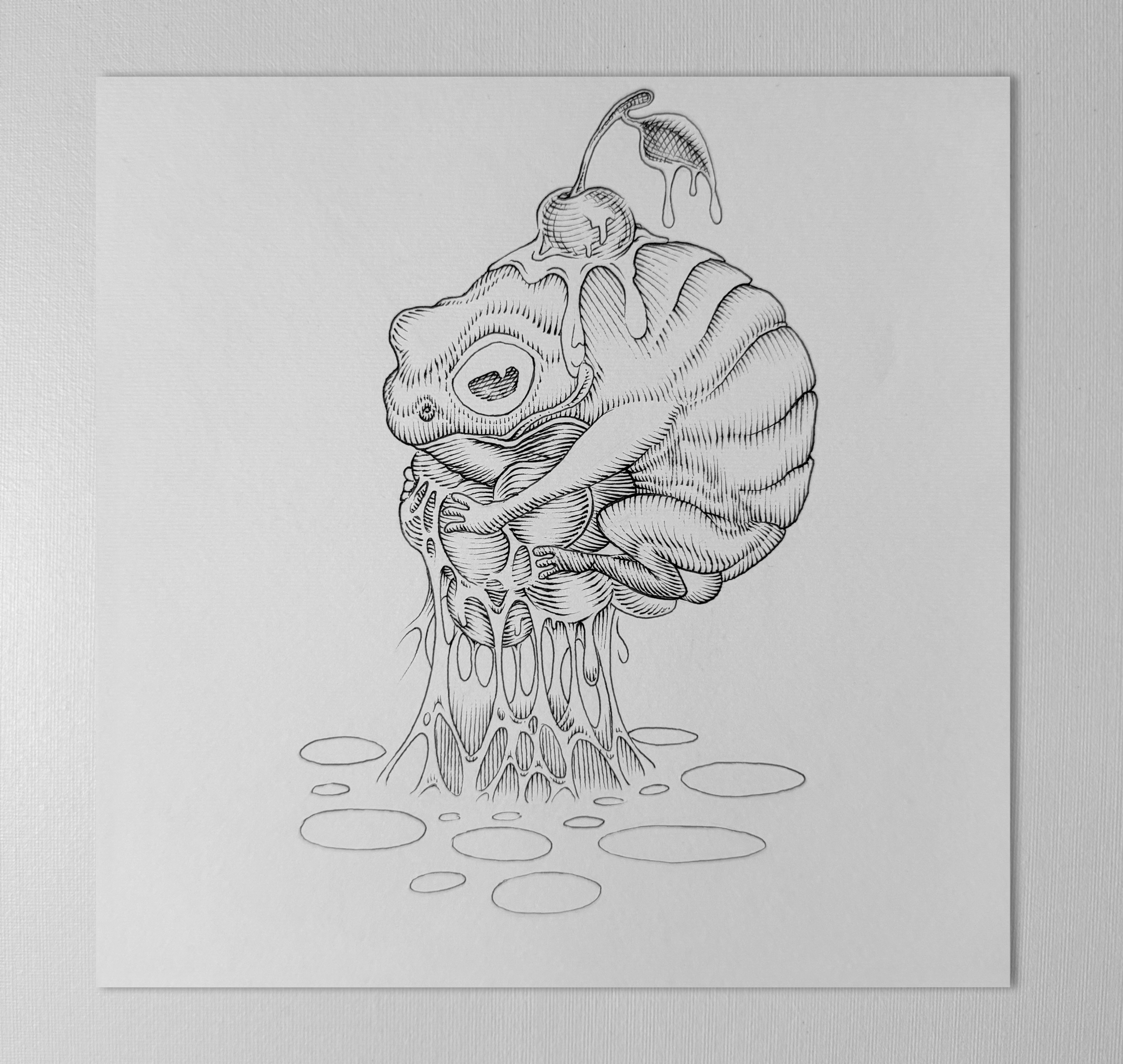 Original "Blessed Frog" Artwork