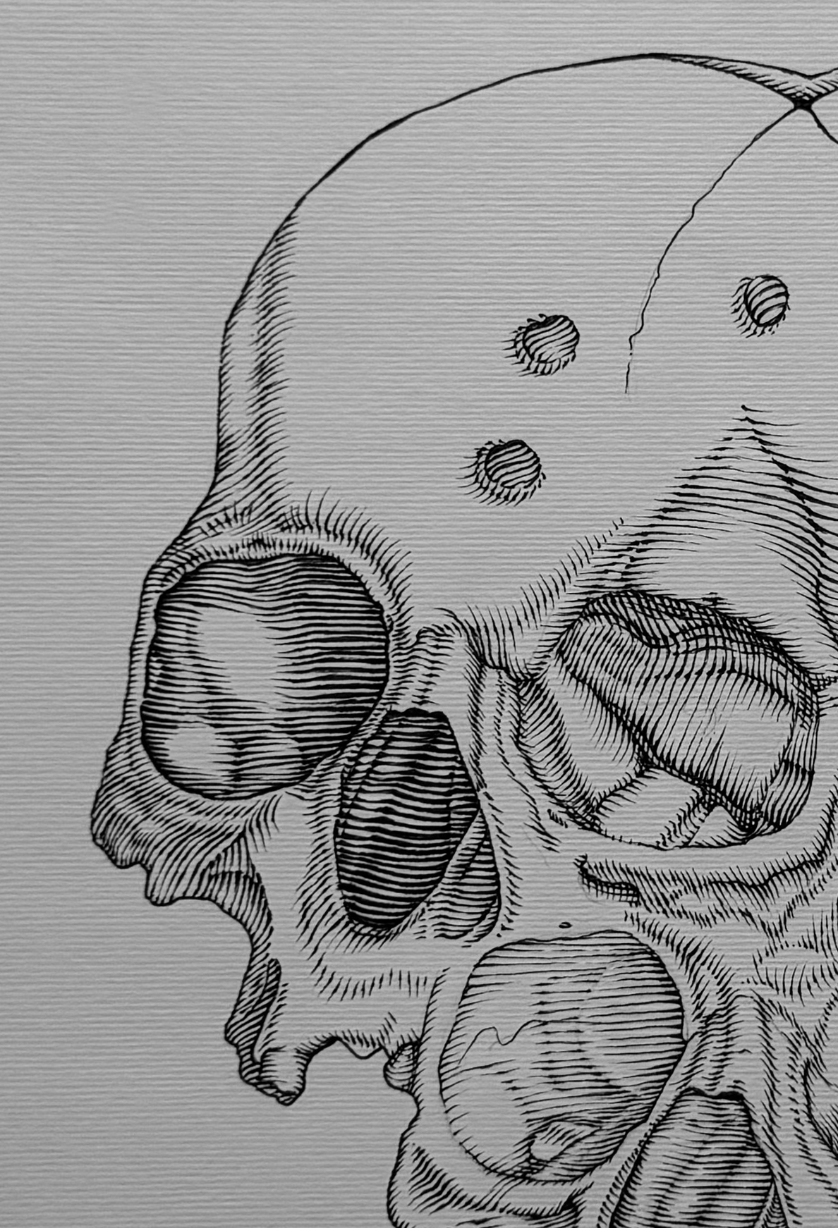 Original "Triple-Skull" Artwork