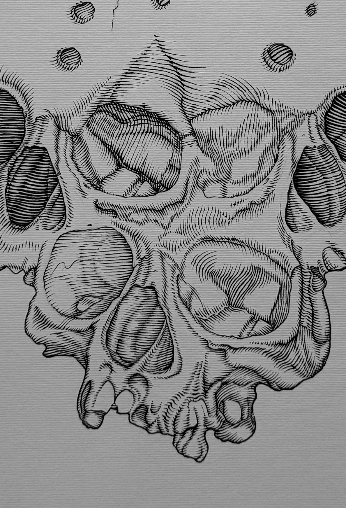 Original "Triple-Skull" Artwork