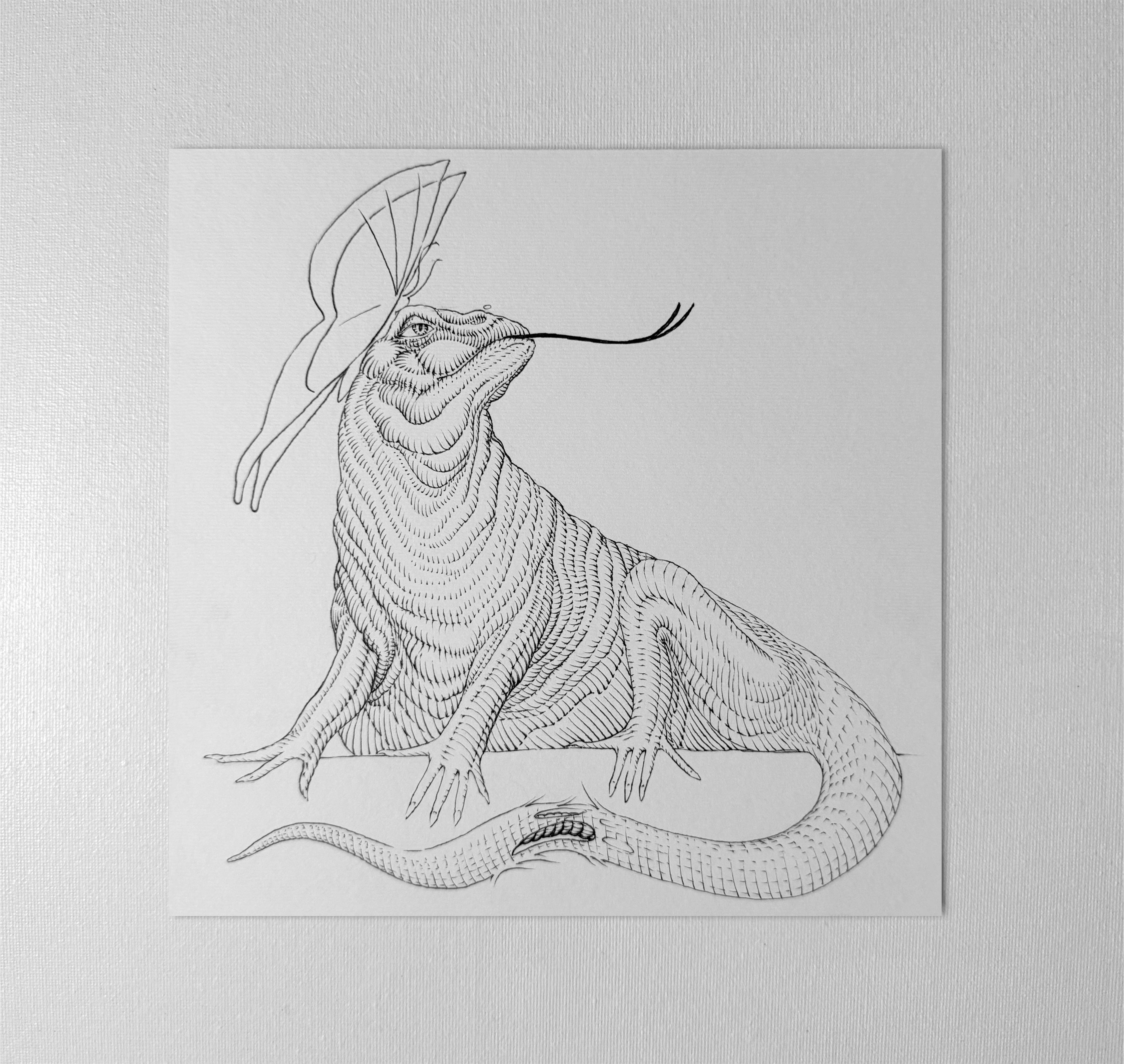 Original "Peaceful-Monster" Artwork