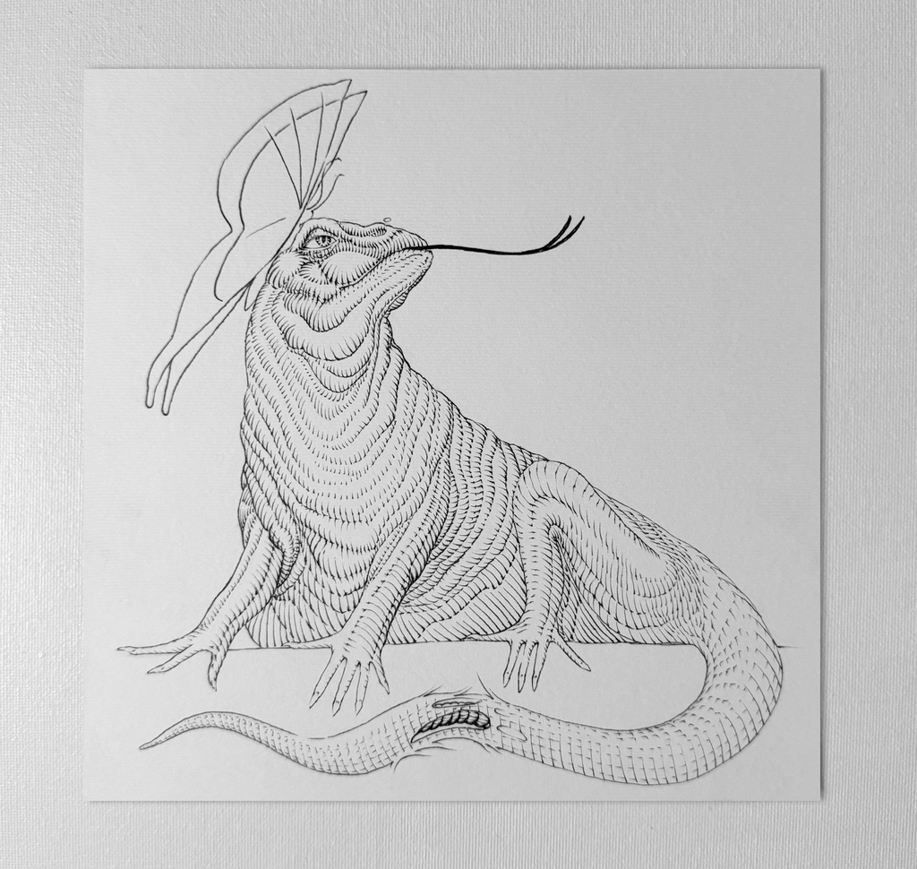 Original "Peaceful-Monster" Artwork