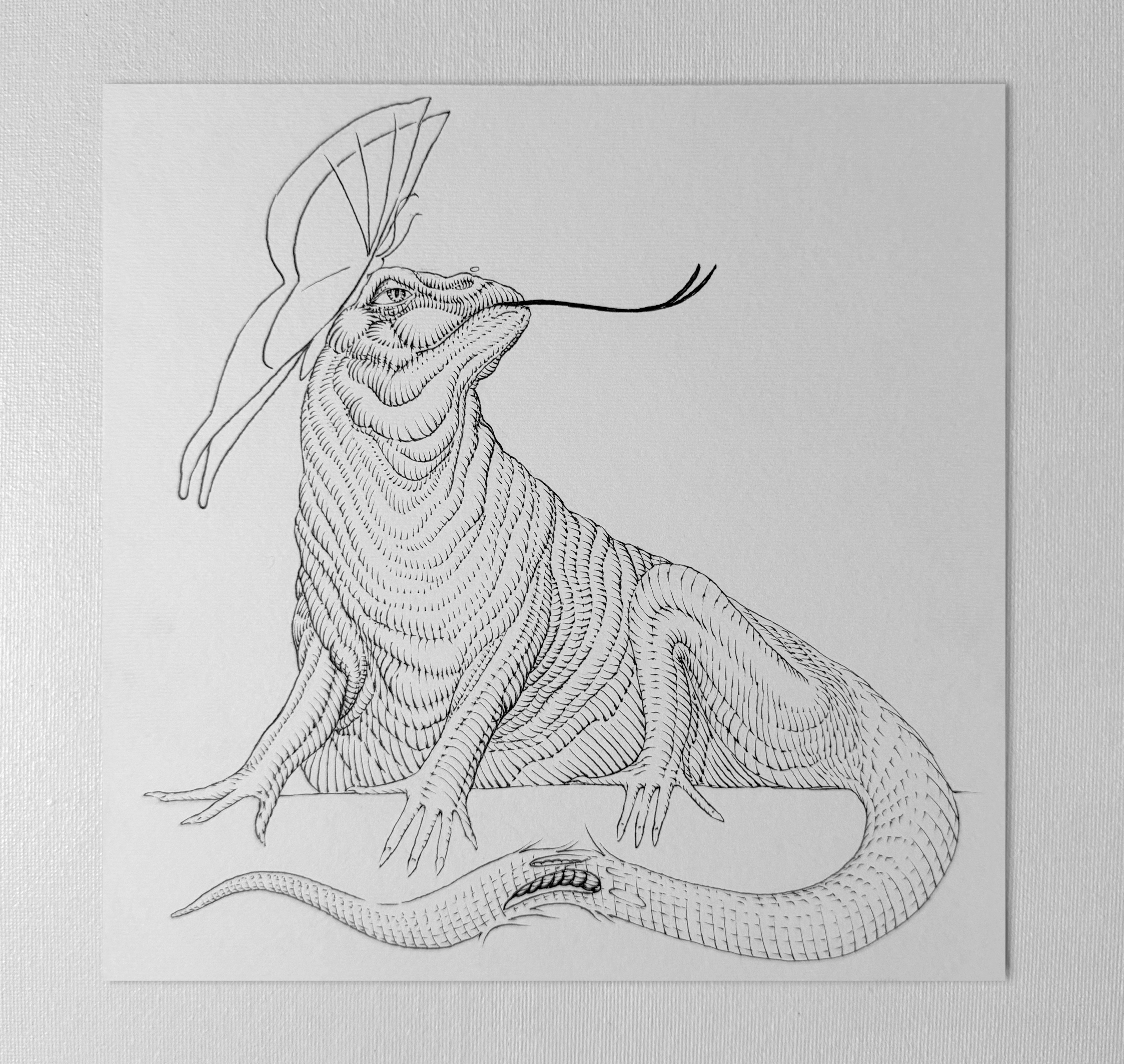 Original "Peaceful-Monster" Artwork