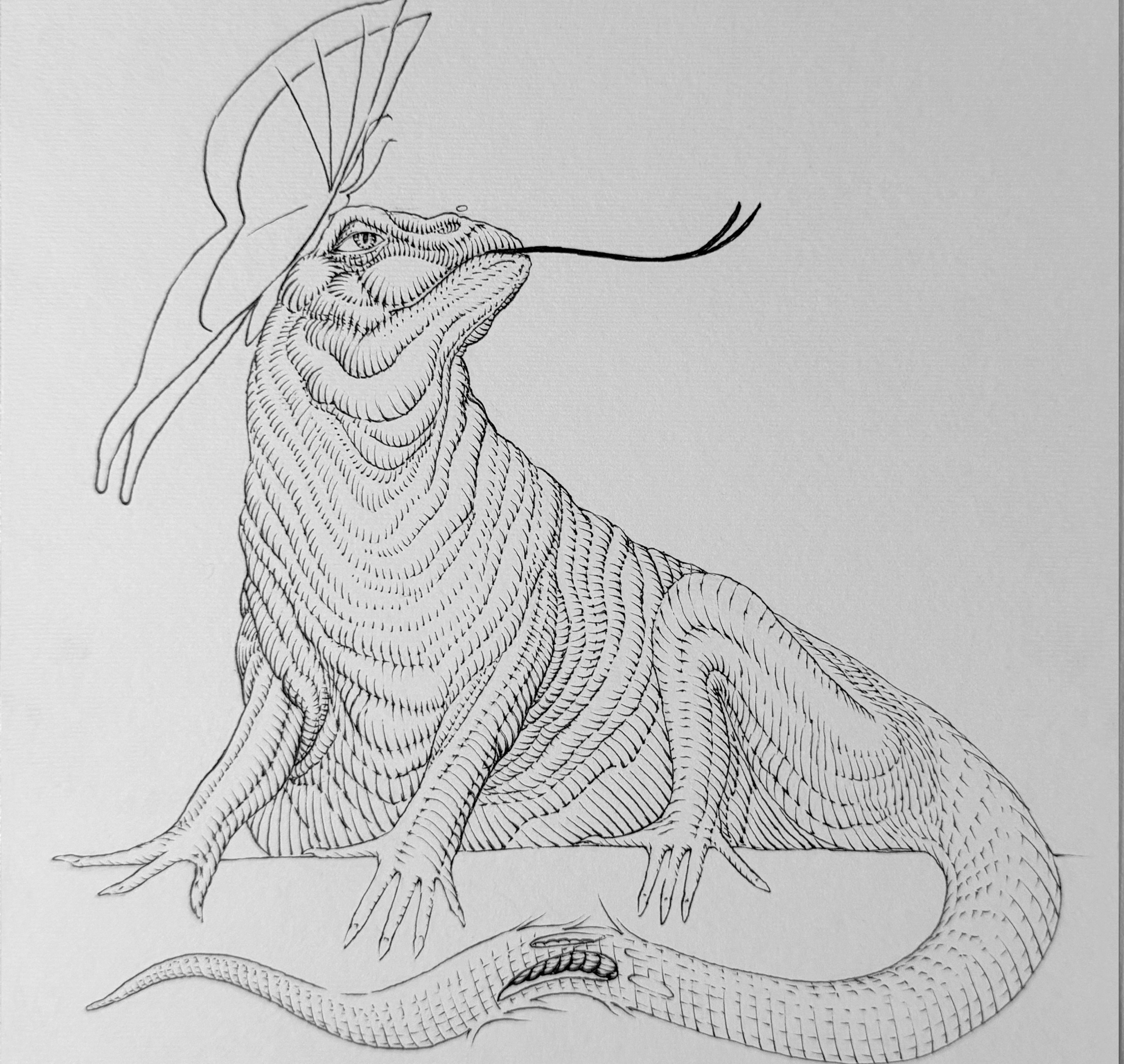 Original "Peaceful-Monster" Artwork