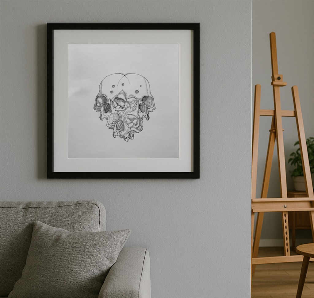 Original "Triple-Skull" Artwork