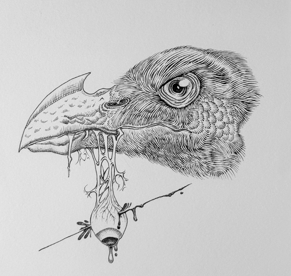 Original "Raven Hunter" Artwork