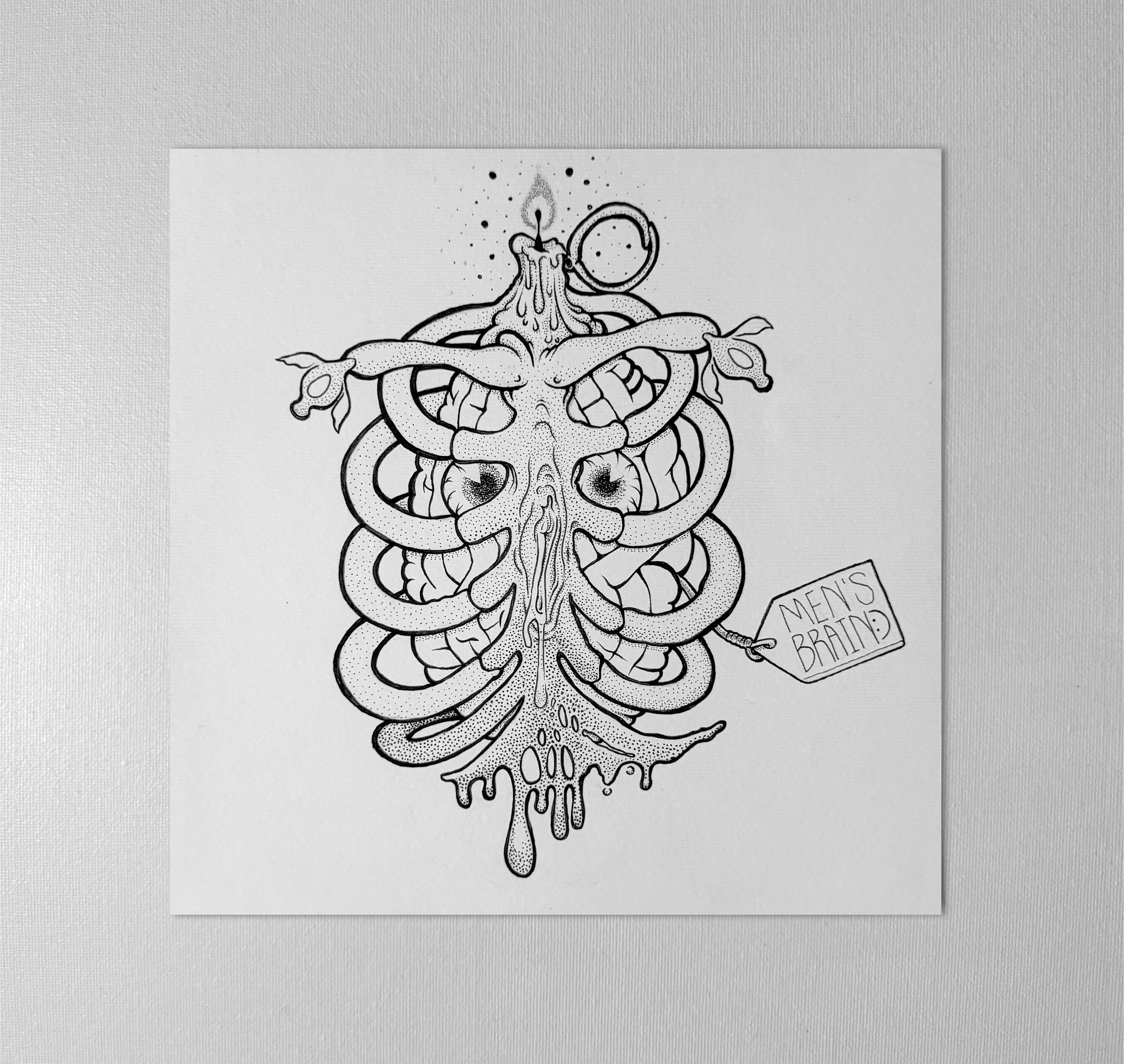Original "Ribraincage" Artwork