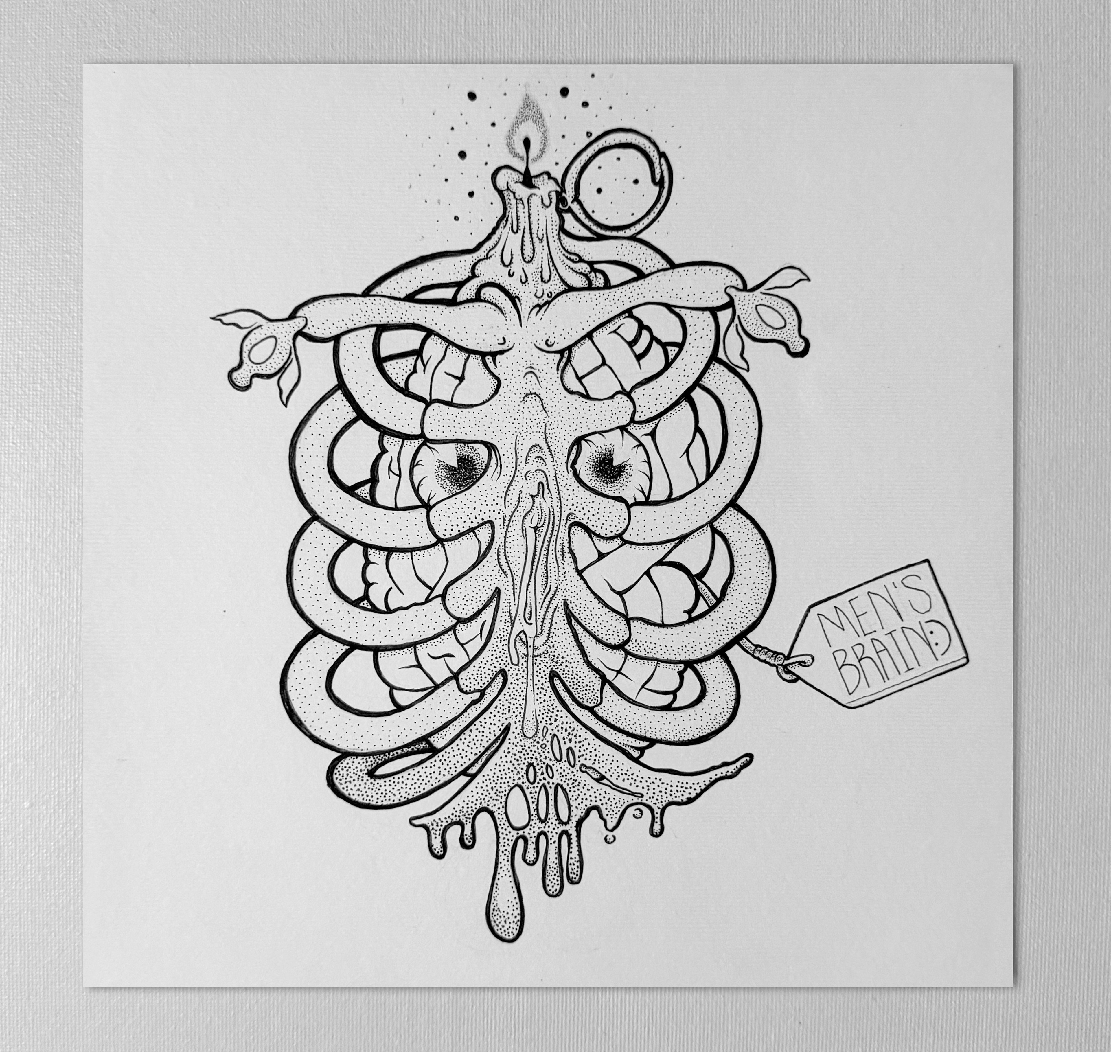 Original "Ribraincage" Artwork