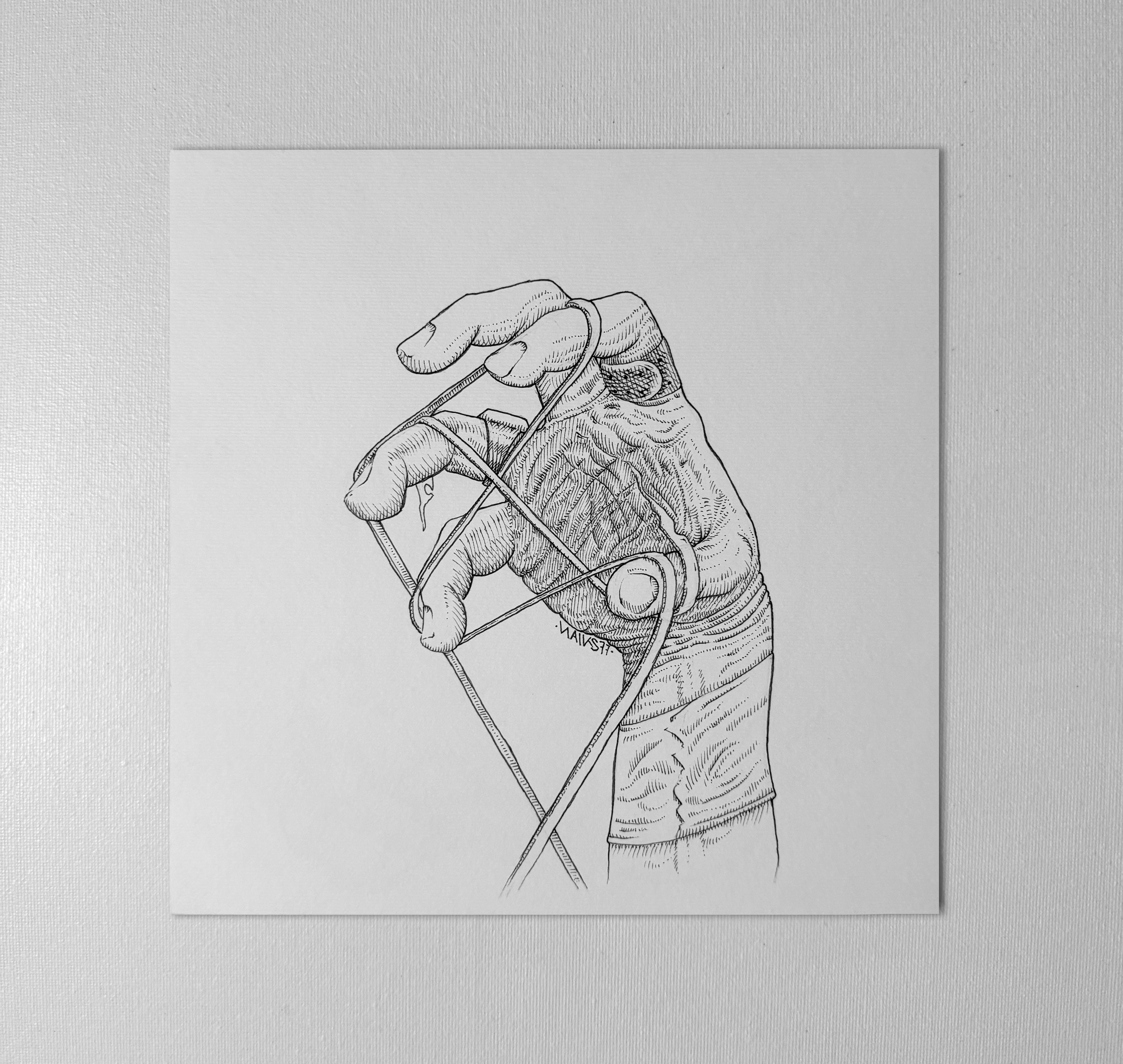 Original "Lee's Hand" Artwork