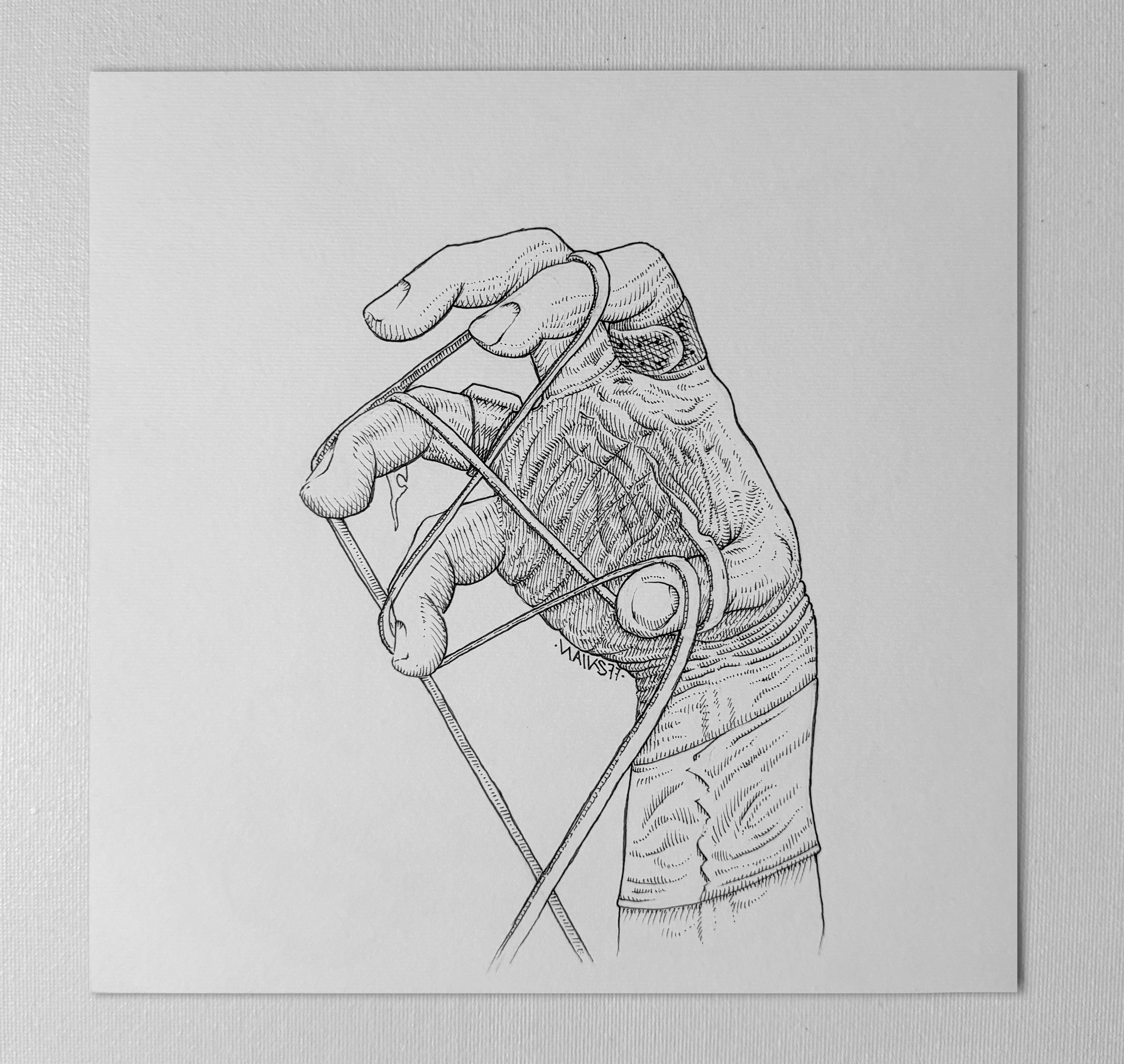 Original "Lee's Hand" Artwork