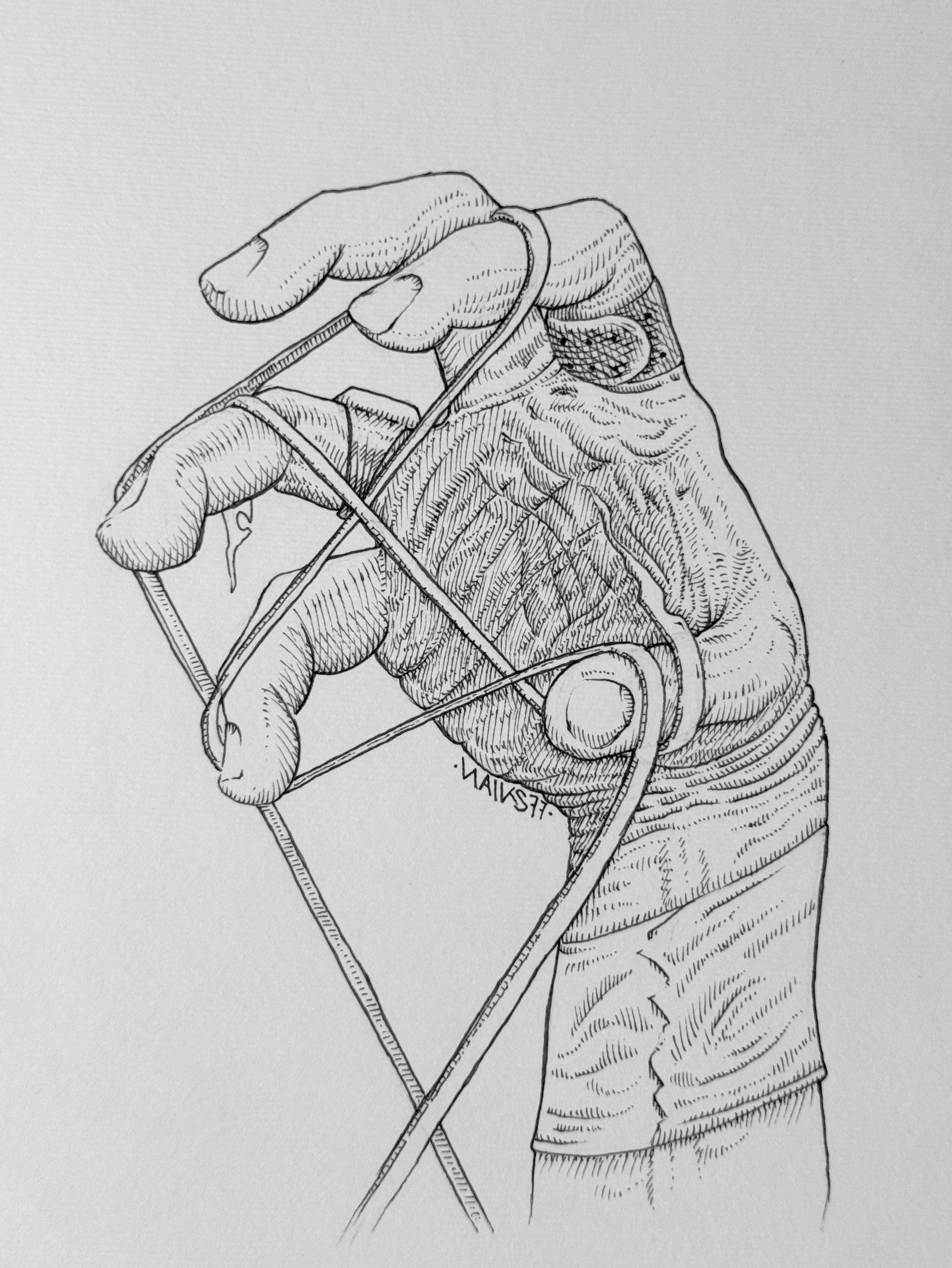 Original "Lee's Hand" Artwork