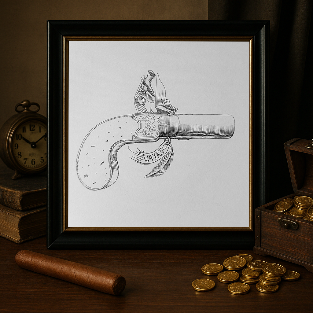 Original "Fun-Gun" Artwork