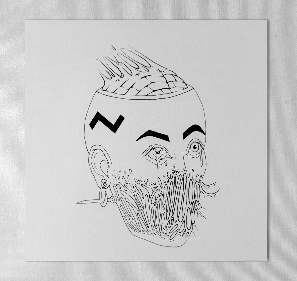 Original "Sharp-Mind" Artwork