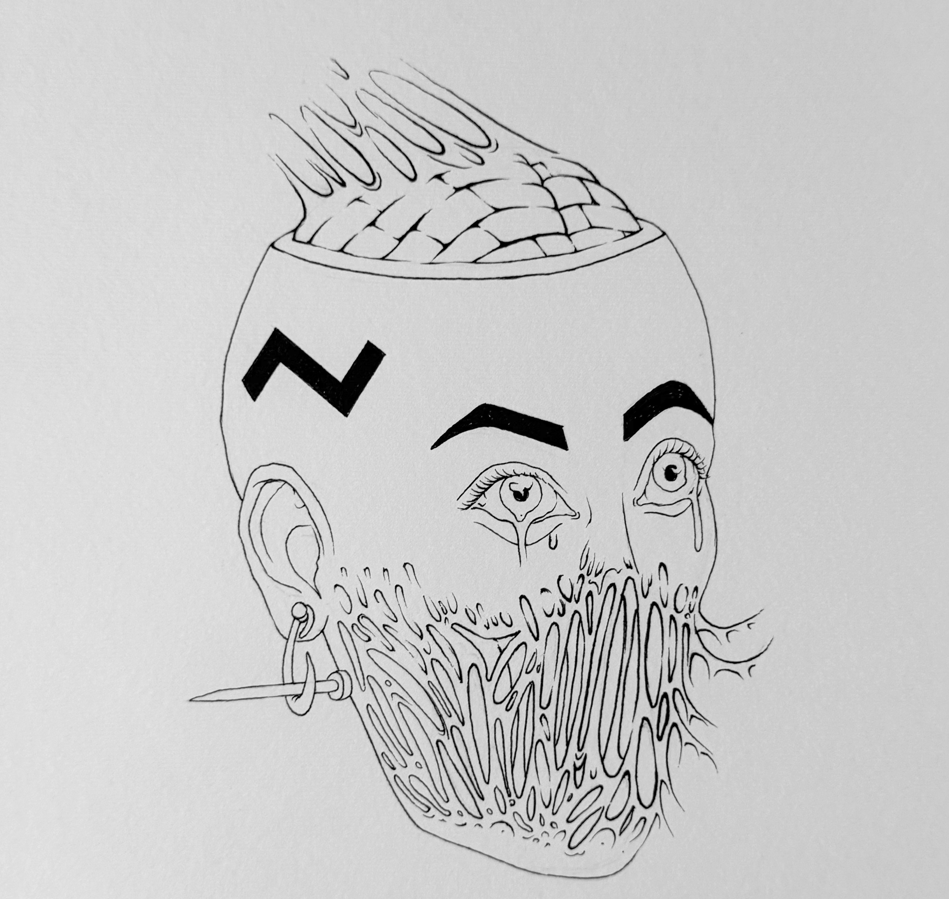 Original "Sharp-Mind" Artwork