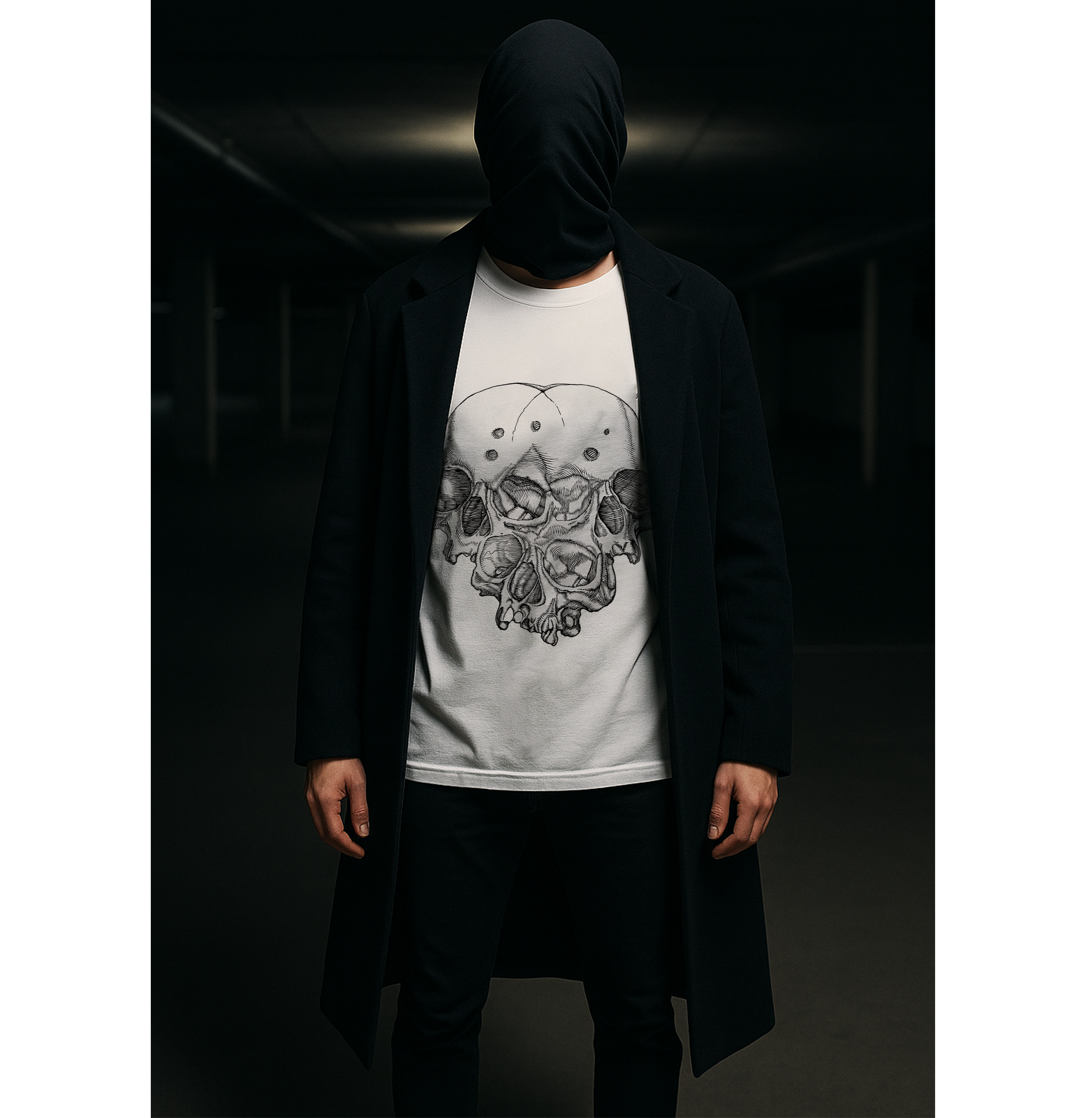 Triple-Skull Tee