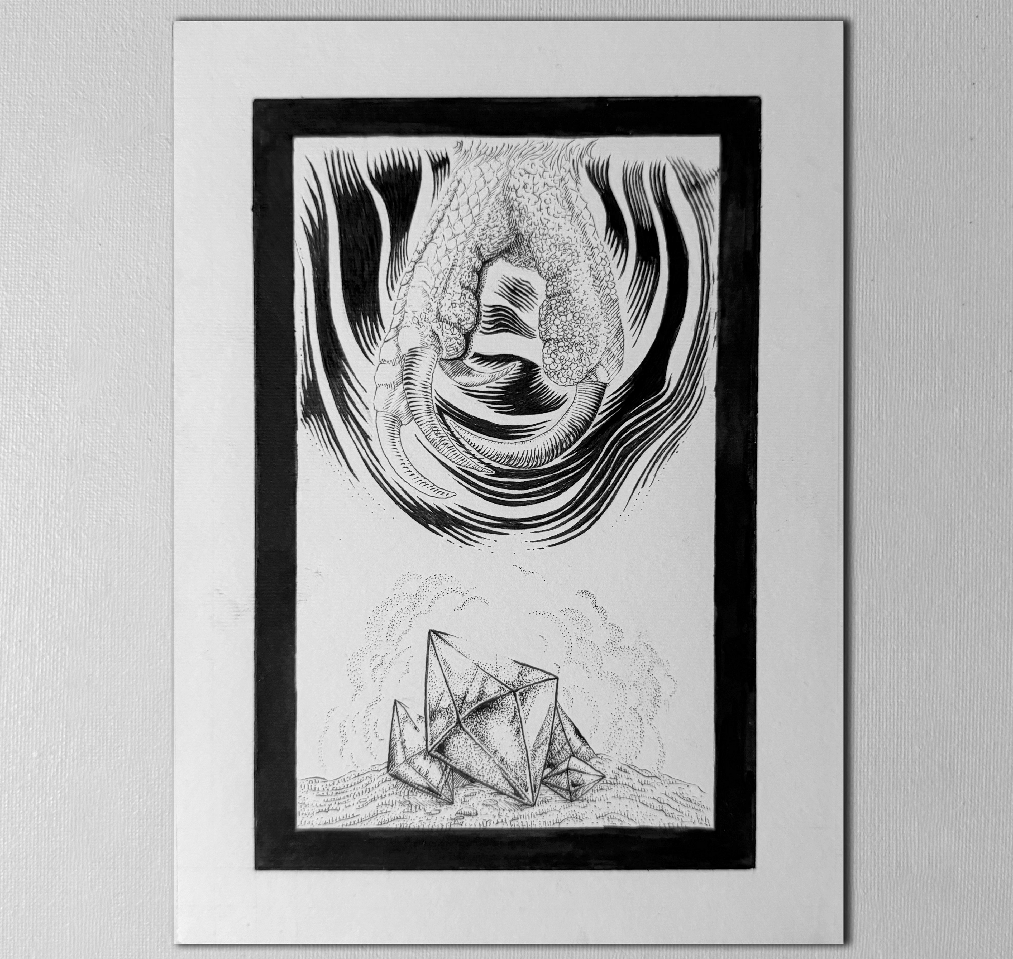 Original "Treasure grabbing" Artwork